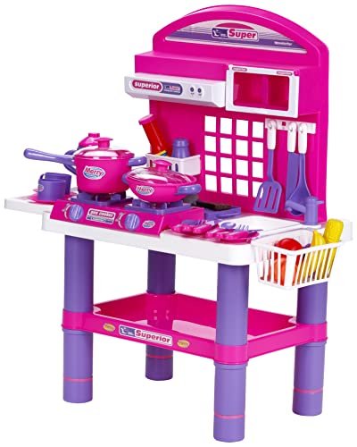 Kitchen Play Set for Girls , Age 3+