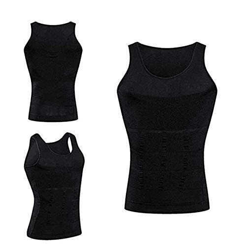 Men's Elastic Sculpting Thermal Slim Compression Base Layer Vest