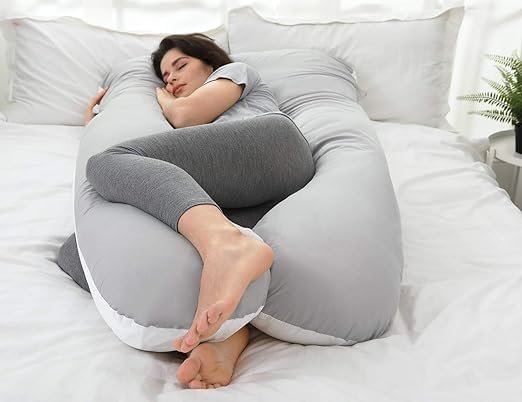 Bunca Pillow and Pillow Washable Holders White and Grey