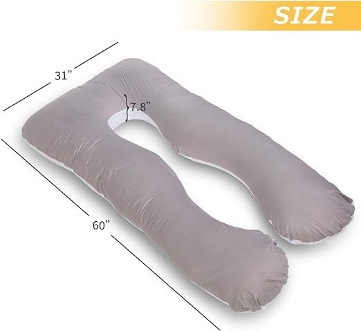 Bunca Pillow and Pillow Washable Holders White and Grey