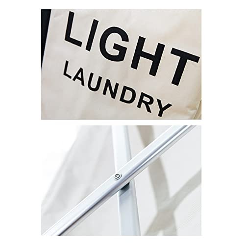 Eacam Oxford Fabric Dirty Clothes Storage Basket Laundry Basket Laundry Hamper Dirty Clothes Sorter Portable Foldable Folding Washing Bin