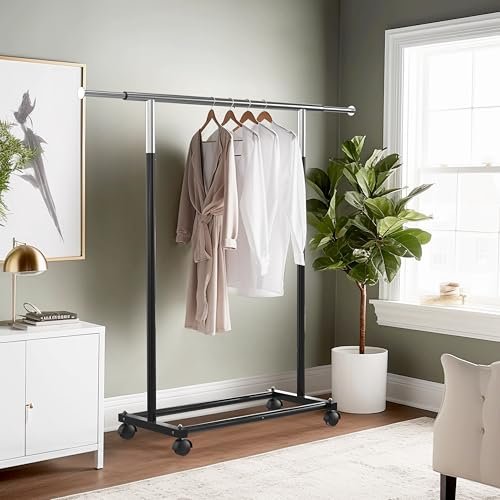 Simple Houseware Standard Rod Garment Rack