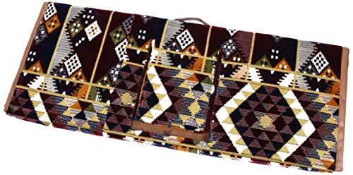 A ground mattress for trips with Tkaya (Merki) in the middle, two people (several colors)