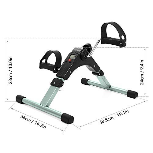 Extaum Folding Fitness Pedal with LCD Display
