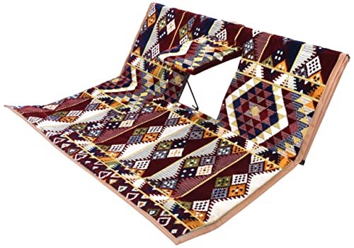 Floor mats with back for trips, camping and two people