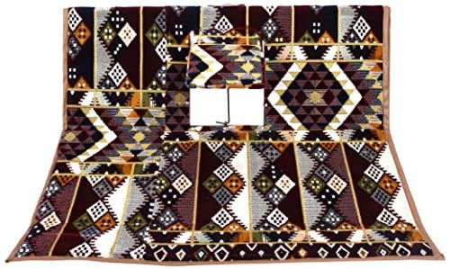 Floor mats with back for trips, camping and two people