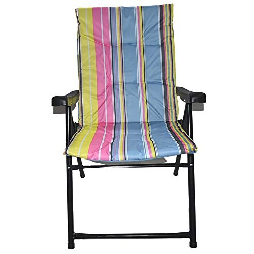 ME Foldable camping and trips chair with armrest Al015/D-multi-colors