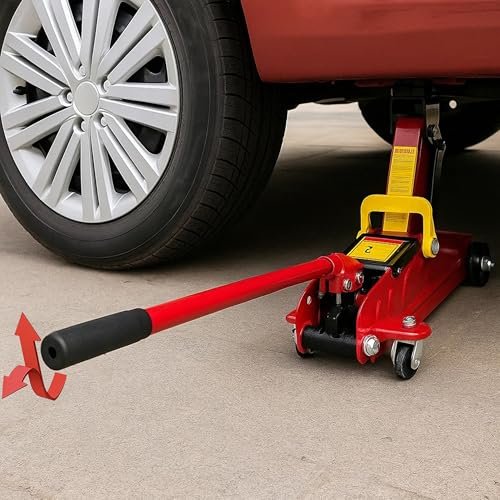Toby's selling roadpower Hydraulic Trolley Jack Car Lift with Blow Molded Case, Hydraulic Trolley Service/Floor Jack, Fast Lift Service Jack 2 Ton (4,000 Lb)