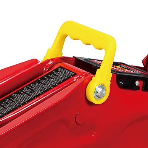 BIG RED T82002-BR Torin Hydraulic Trolley Service/Floor Jack, 2 Ton (4,000 lb) Capacity, Red