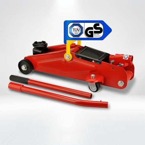 Unitec Hydraulic Trolley Jack 2 Tonne, 342 mm