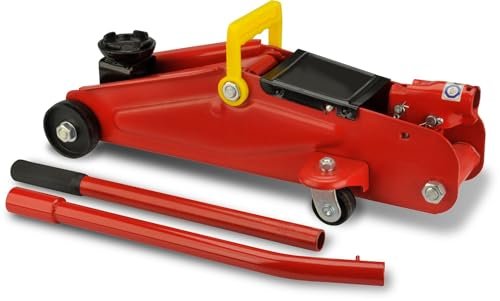 Unitec Hydraulic Trolley Jack 2 Tonne, 342 mm