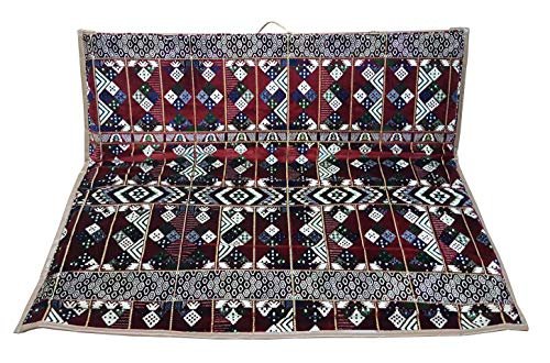 Foldable Ground Chair for Trips - Two Persons - multi patterns