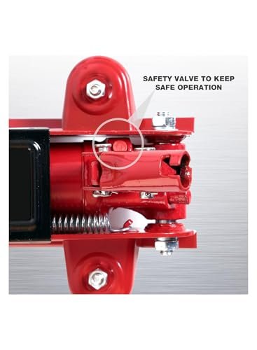 bunca Hydraulic Floor Jack Red