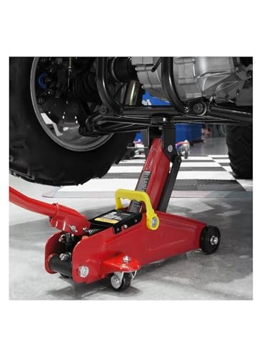 bunca Hydraulic Floor Jack Red