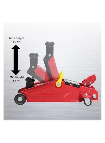 bunca Hydraulic Floor Jack Red