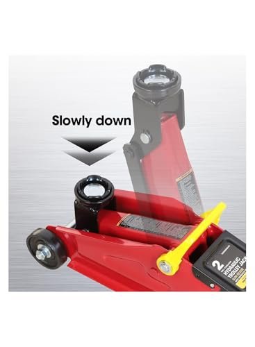 bunca Hydraulic Floor Jack Red