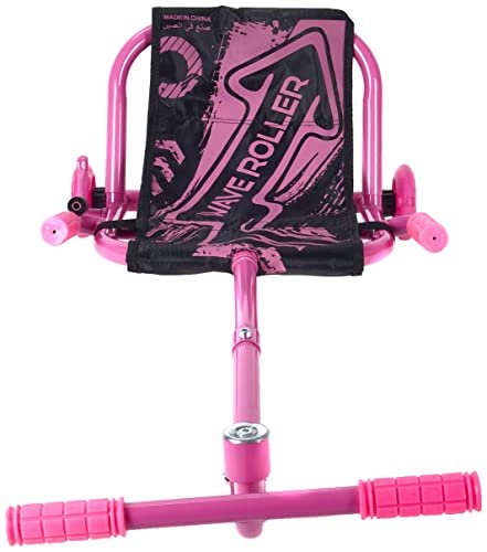 سكوتر زهري ثلاثي العجلات بمقعد بعجلات مضيئة