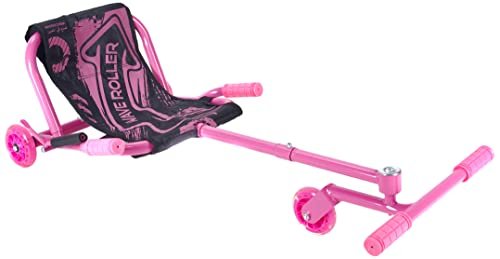 سكوتر زهري ثلاثي العجلات بمقعد بعجلات مضيئة