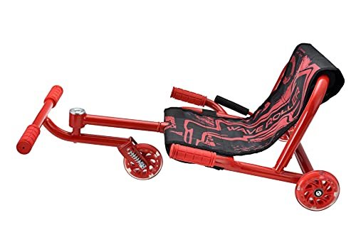 Wave Roller 3 Wheels Red - Toy & Joy