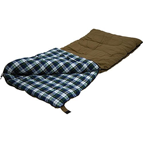 Stansport White Tail 5 Lb. Rectangular Sleeping Bag, 78" x 36" - Brown