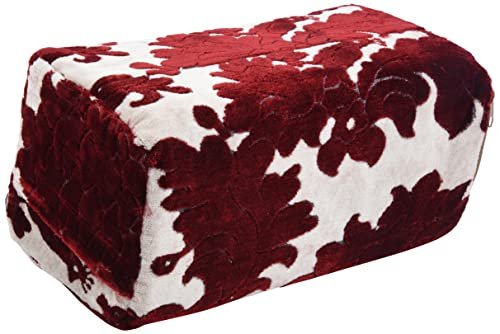 Tekkeh Barr Folding Chair - 2 Person, Multi Color, Metal Frame, Red, Geometric Pattern, Solid Back, Casual Style, Foldable, Indoor/Outdoor Use