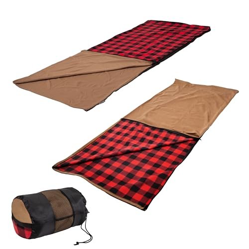 Stansport 6 lbs. Grizzly Sleeping Bag (529-100), 81" L x 39" W, Brown
