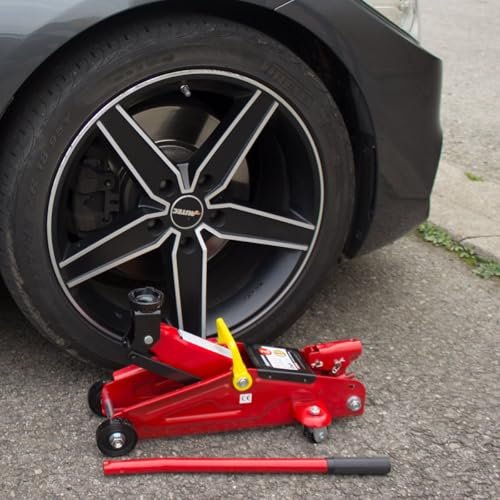 IWH 2 tonne trolley jack, 2 tonnes, working height: 12.5-33 cm