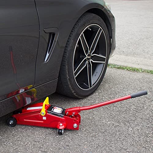 IWH 2 tonne trolley jack, 2 tonnes, working height: 12.5-33 cm