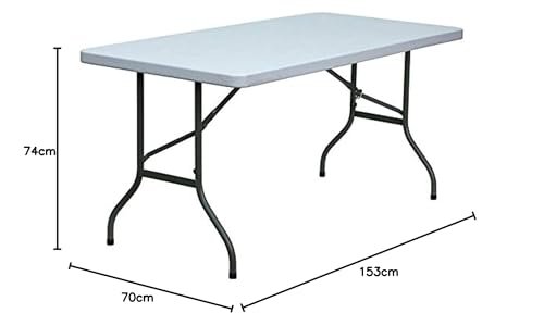 1.5 m Blow Molded Plastic Folding Table