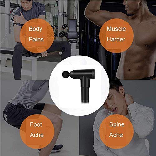 Other Massage Gun Professional Deep Tissue Massager for Muscle Tension Relief with 4 Massage Heads