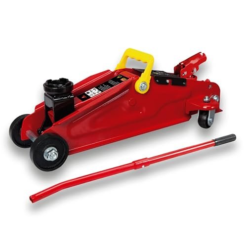 PETEX 44750012 Trolley Jack 2 T, Red