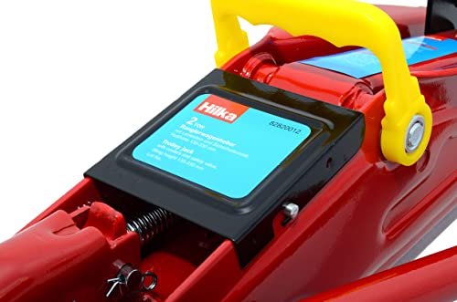 Hilka 82820012 Lightweight Trolley Jack, 2 Tonne