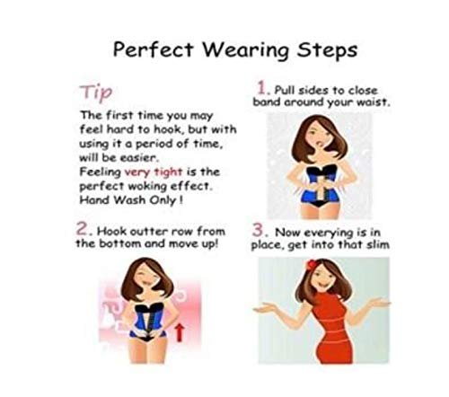 Latex Waist Women Shapewear Body Shaper Corset Slimming Belt (Size:XXL)