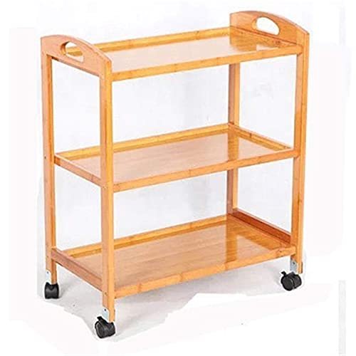 عربة المطبخ المتدحرجة طاولة طعام متنقلة بار عربة طعام عائلية عربة نبيذ قهوة رف قائم على الأرض للمطبخ عربة بار منزلية بعجلات St (اللون الأساسي 2)