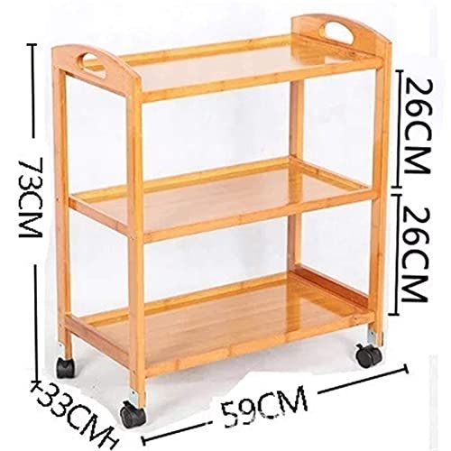 عربة المطبخ المتدحرجة طاولة طعام متنقلة بار عربة طعام عائلية عربة نبيذ قهوة رف قائم على الأرض للمطبخ عربة بار منزلية بعجلات St (اللون الأساسي 2)