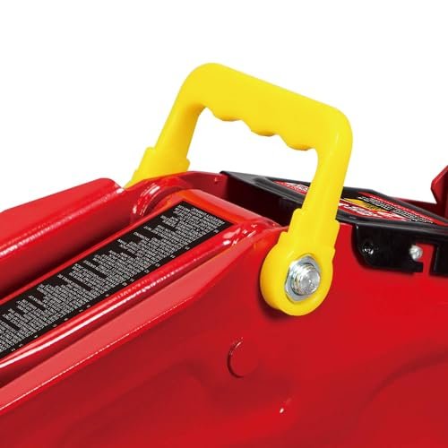 BIG RED T82002-BR-2 Torin Hydraulic Trolley Car Jack, 2 Ton (4,000 lb) Capacity - Red