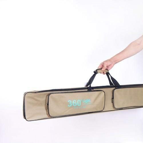 360 Modern Fan With LED Light, Remote Control - 1500 Watt