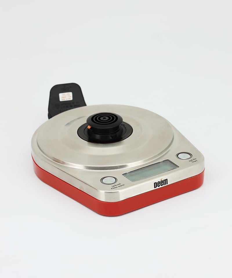 Deem Karak Tea Maker, 1 Liter, Red, Ad- Epkt- 1012A, Ceramic Material