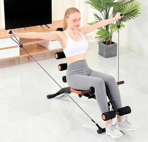 ALSafi-EST Six Pack Care- Fitness Exercise Machine,Multi Function - Black