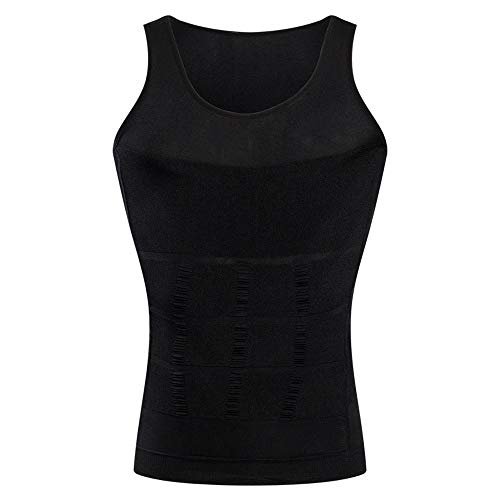 Men's Slimming Waist Cincher (White, M)