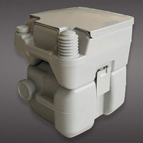 Practical Convenient Portable Toilet Camping Portable Camp Toilets With 5.2 Gallon Waste Tank Portable And Flush Design For Hiking Construction Sites Chemical Toilet TDF