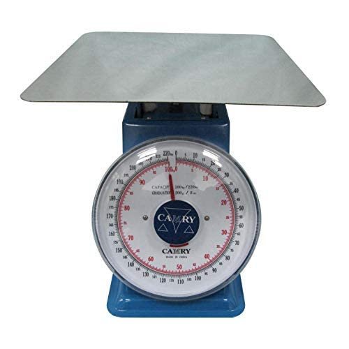 ميزان مطبخ كامري مع وعاء من الفولاذ المقاوم للصدأ - 100كجم دقة عالية،متعدد الاستخدام