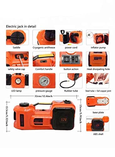 Sulfar car repair tools hydraulic power units electric hydraulic car jack 3 ton electric lifts