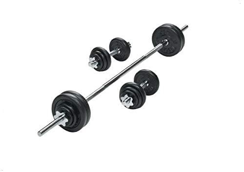 FitLook Lifting Barbell and Dumbbells Set, 50 Kg