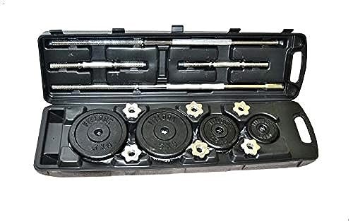 FitLook Lifting Barbell and Dumbbells Set, 50 Kg