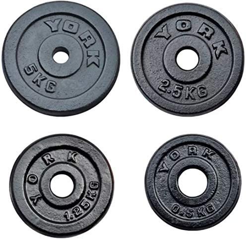 York Dumbbell, 50 KG, Black