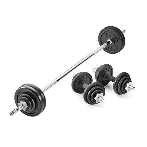 York Dumbbell, 50 KG, Black