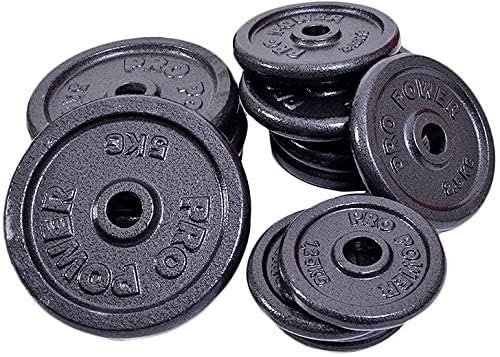 Other Pro Power Dumbbell Set, 50kg, Adjustable, Black Iron, 1" Diameter, 28cm x 69cm