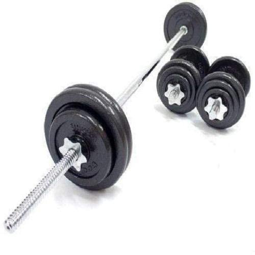 50kg Rubber Barbell/Dumbbell Kit Without Box