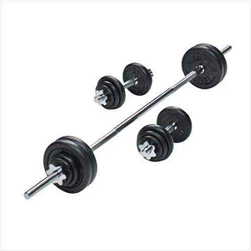 50kg Rubber Barbell/Dumbbell Kit Without Box